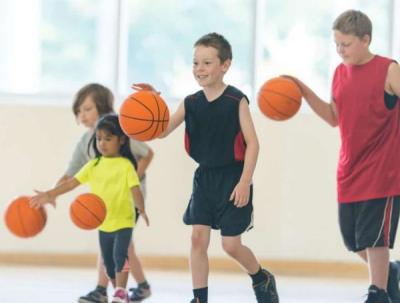 Dribble-basket-enfant