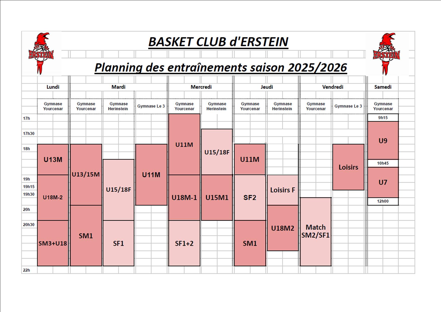 bce_planning-entrainement_2025_2026 Planning entrainement BCE 2025-2026